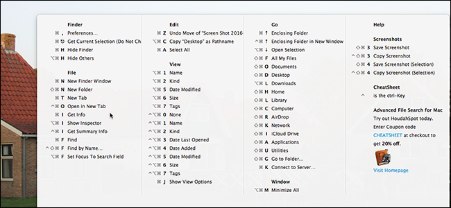 useful shortcuts for mac and windows