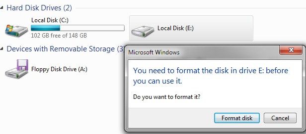 format a floppy for mac on windows?